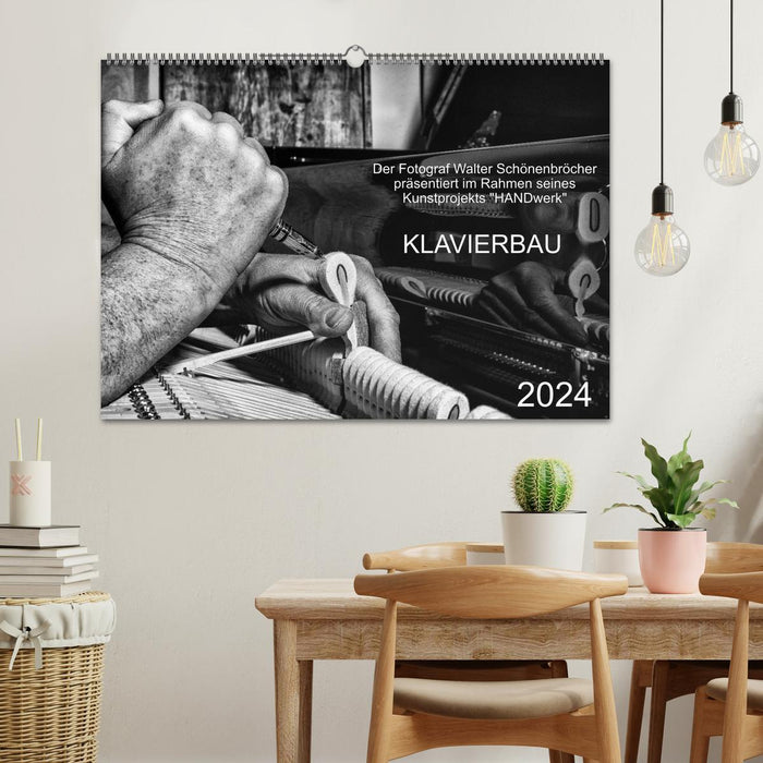 Klavierbau (CALVENDO Wandkalender 2024)