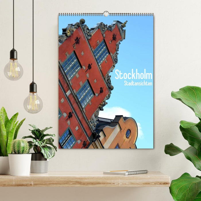 Stockholm - Stadtansichten (CALVENDO Wandkalender 2024)