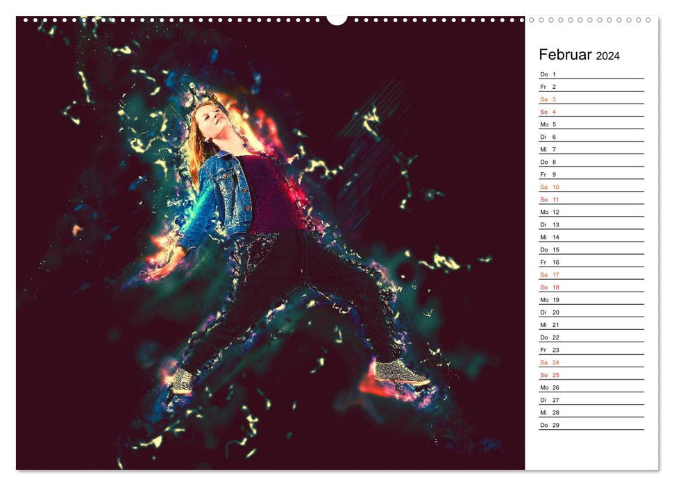 The Dance Explosion (CALVENDO Wandkalender 2024)