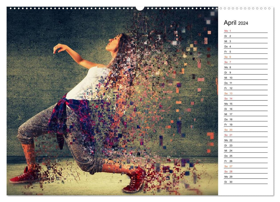 The Dance Explosion (CALVENDO Wandkalender 2024)