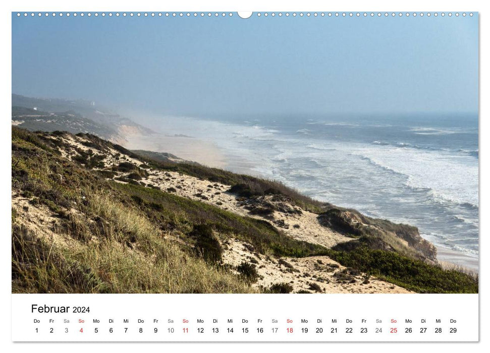Foto-Momente Portugal - Felsen, Sand und Meer (CALVENDO Wandkalender 2024)