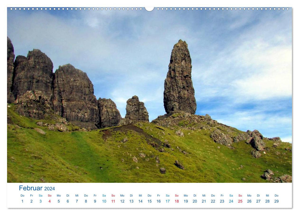 Isle of Skye 2024. Impressionen von Schottlands schönster Insel der Hebriden (CALVENDO Wandkalender 2024)
