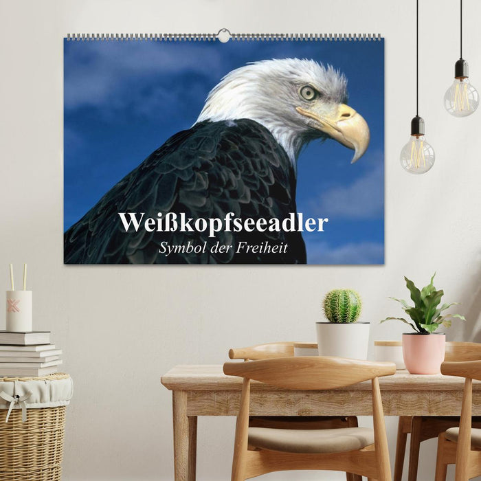 Weißkopfseeadler. Symbol der Freiheit (CALVENDO Wandkalender 2024)