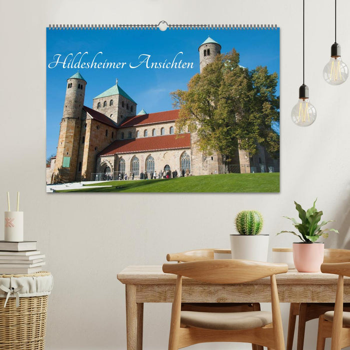 Hildesheimer Ansichten (CALVENDO Wandkalender 2024)