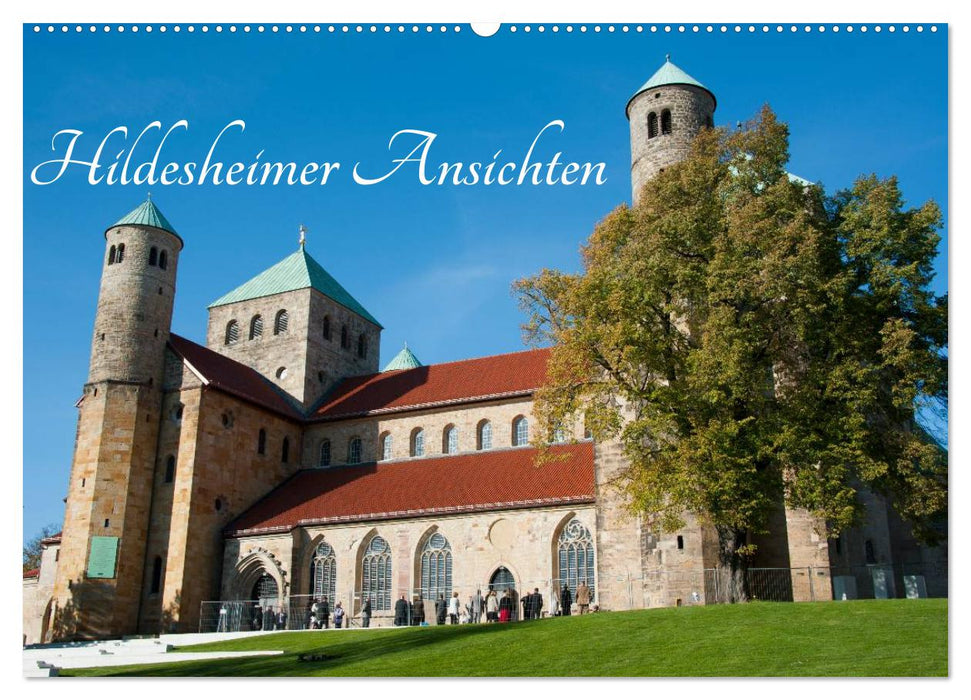 Hildesheimer Ansichten (CALVENDO Wandkalender 2024)