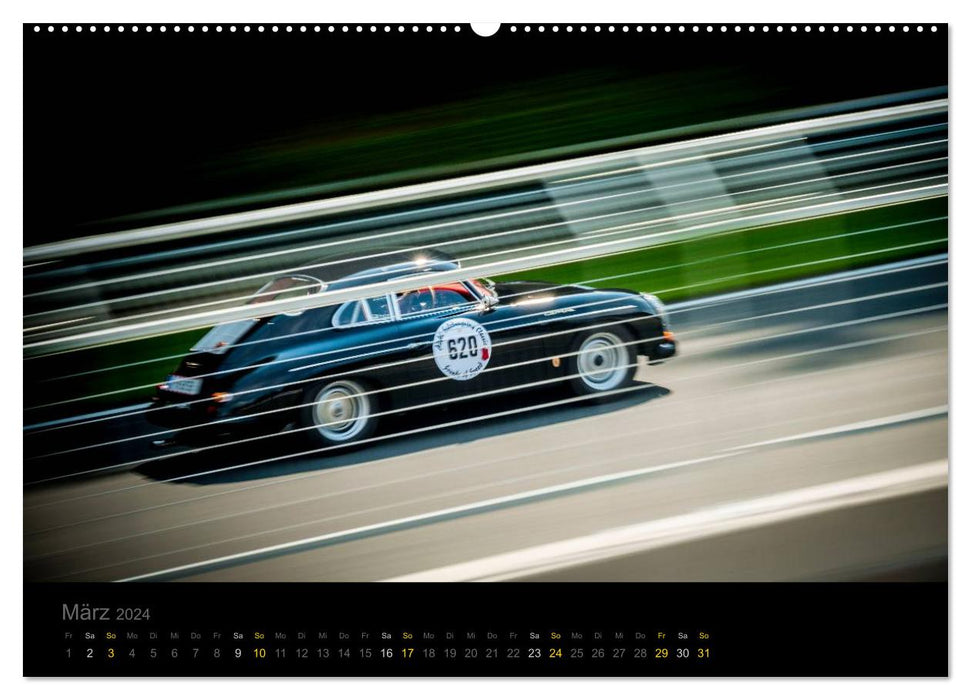 Porsche 356 - Racing (CALVENDO Premium Wandkalender 2024)