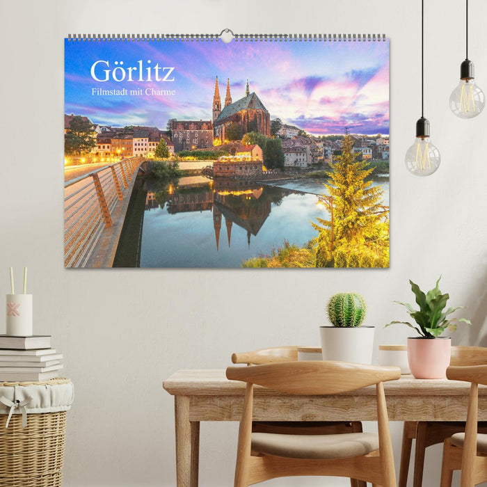 Görlitz - Fimstadt mit Charme (CALVENDO Wandkalender 2024)