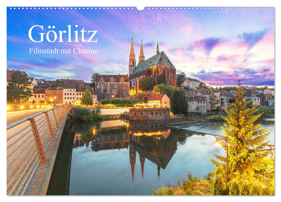 Görlitz - Fimstadt with charm (CALVENDO wall calendar 2024) 