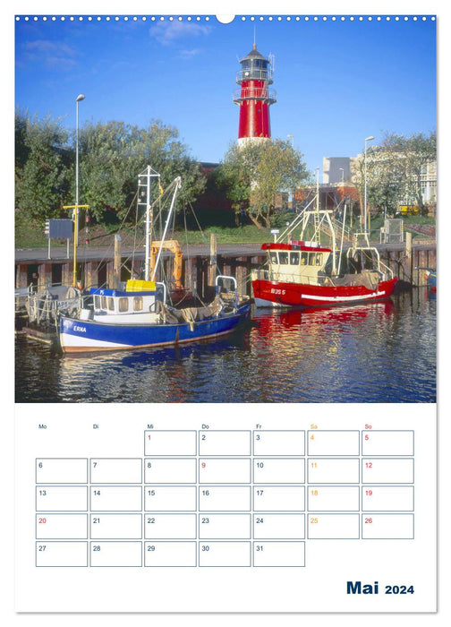 Vielseitiges Büsum (CALVENDO Wandkalender 2024)