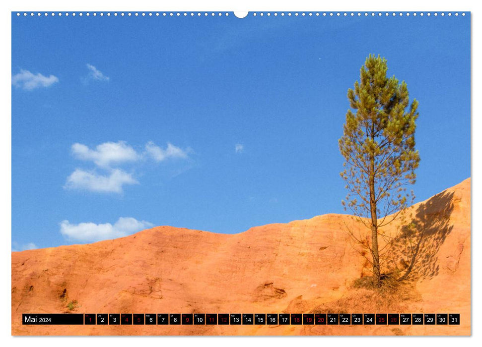 Provence im Rausch der Farben (CALVENDO Wandkalender 2024)