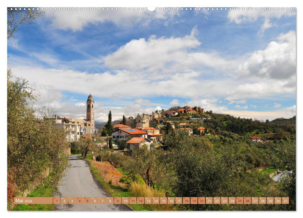 La Ligurie pour les rêveurs (calendrier mural CALVENDO 2024) 