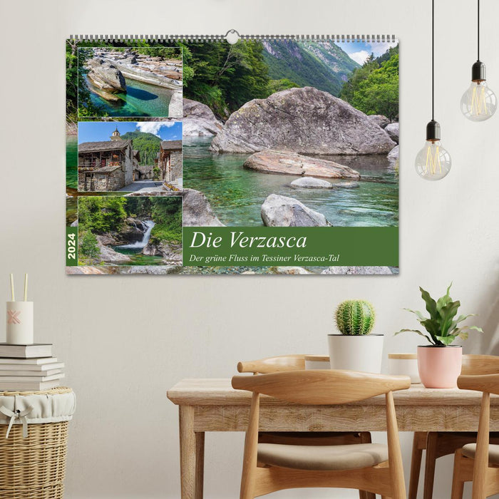 The green river (CALVENDO wall calendar 2024) 