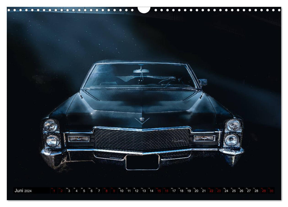 American Classic Cars (CALVENDO Wandkalender 2024)