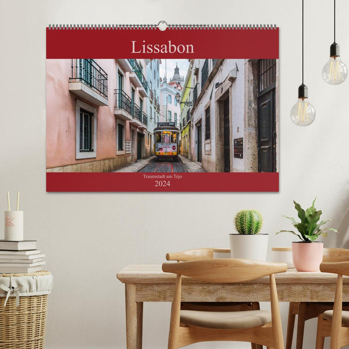Lissabon - Traumstadt am Tejo (CALVENDO Wandkalender 2024)