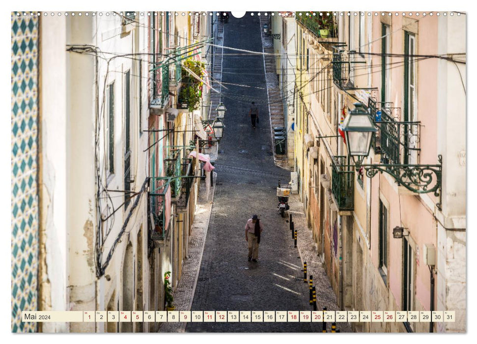 Lissabon - Traumstadt am Tejo (CALVENDO Wandkalender 2024)