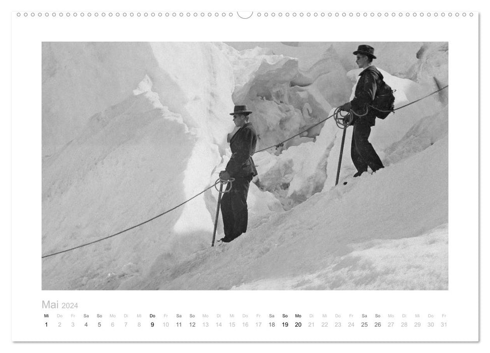 Gipfelstürmer - Bergsteigen in den Alpen (CALVENDO Premium Wandkalender 2024)