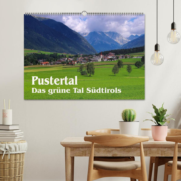 Pustertal - Das grüne Tal Südtirols (CALVENDO Wandkalender 2024)