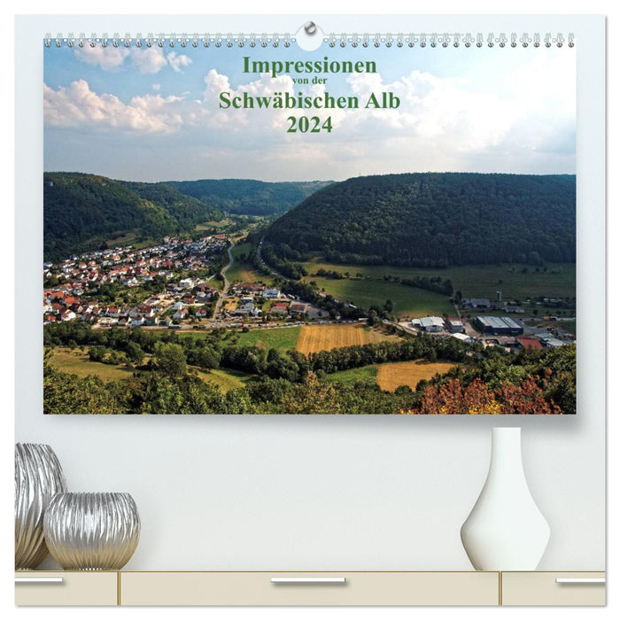 Impressions from the Swabian Alb (CALVENDO Premium Wall Calendar 2024) 