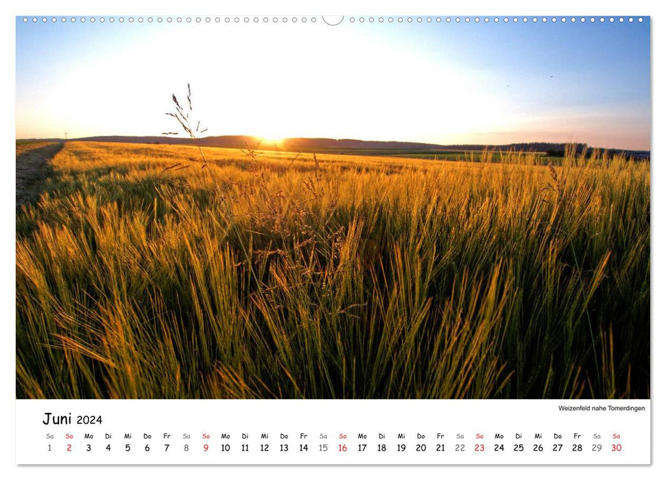 Impressions from the Swabian Alb (CALVENDO Premium Wall Calendar 2024) 