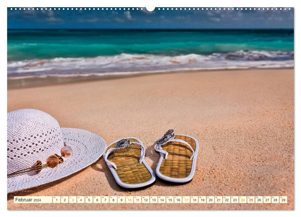 Beaches like a dream (CALVENDO Premium Wall Calendar 2024) 