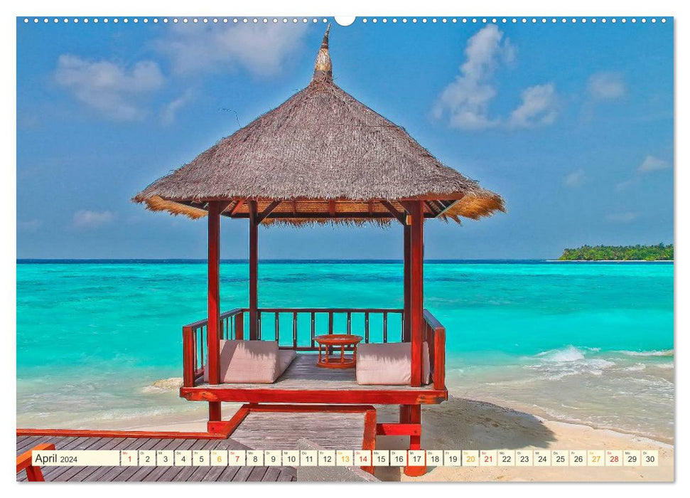 Beaches like a dream (CALVENDO Premium Wall Calendar 2024) 