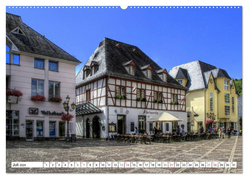 The most beautiful places in the Eifel - Ahrweiler (CALVENDO Premium Wall Calendar 2024) 