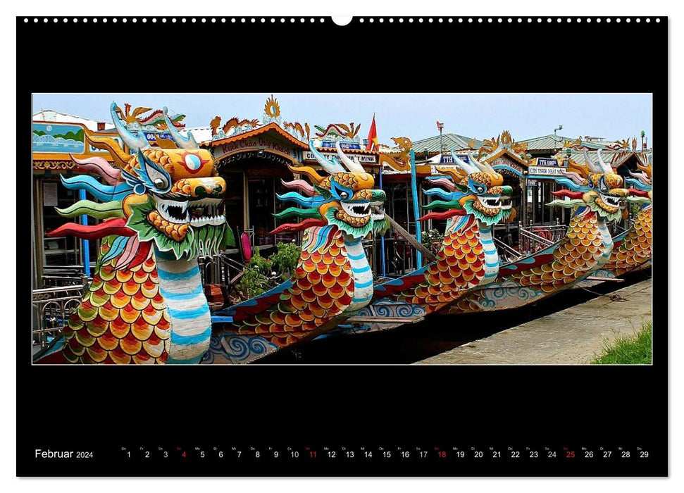 Vietnam – Land of Contrasts 2024 (CALVENDO wall calendar 2024) 