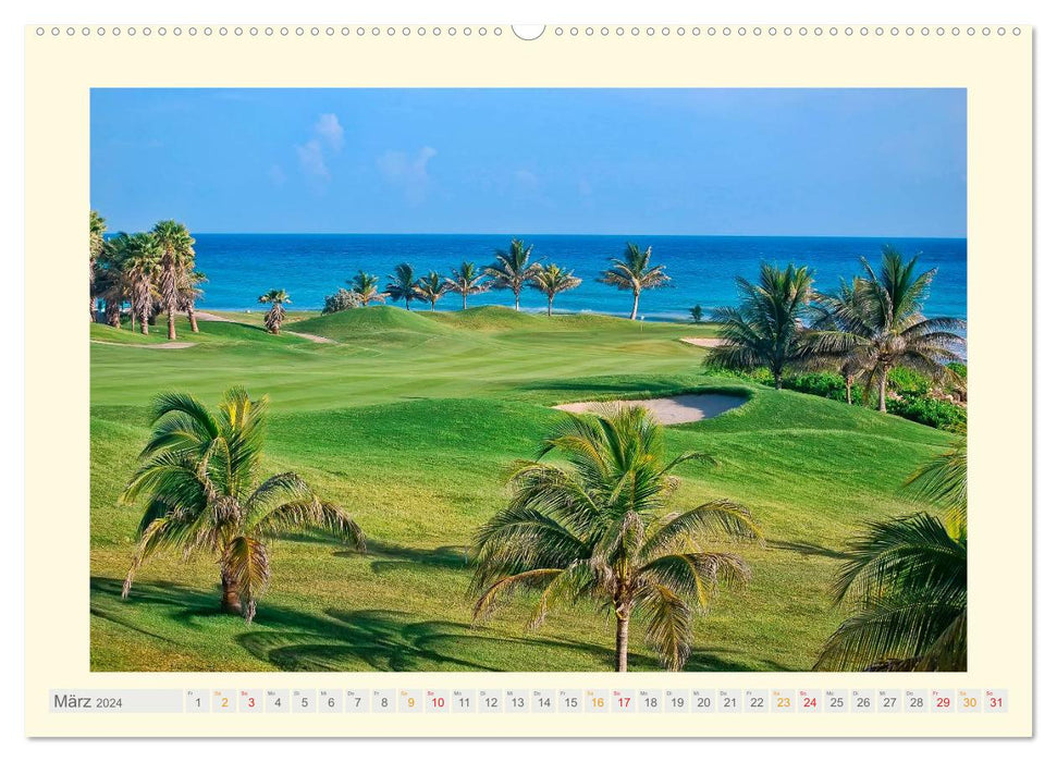Golf - meine Leidenschaft (CALVENDO Premium Wandkalender 2024)