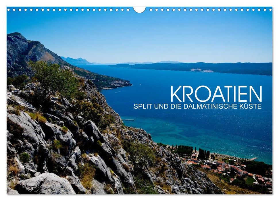 Croatia - Split and the Dalmatian coast (CALVENDO wall calendar 2024) 