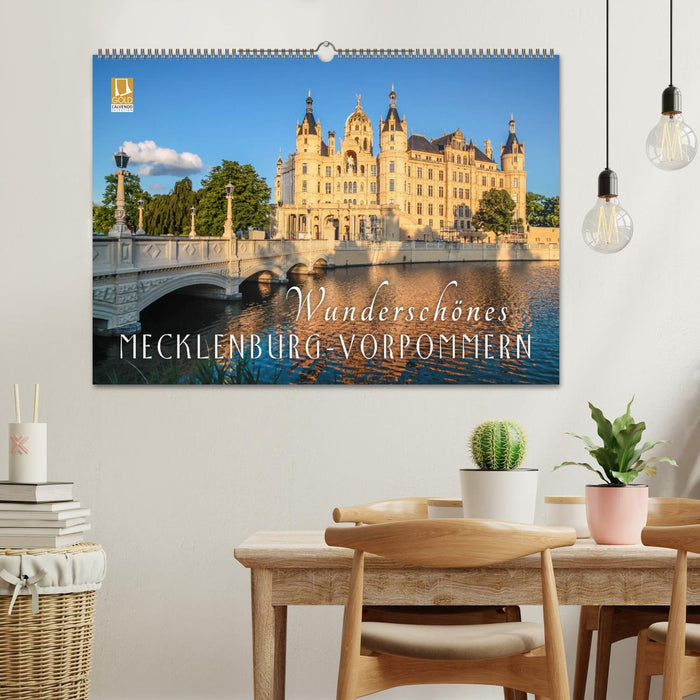 Beautiful Mecklenburg-Western Pomerania (CALVENDO wall calendar 2024) 