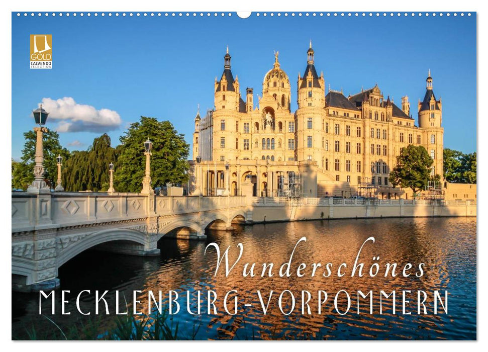 Wunderschönes Mecklenburg-Vorpommern (CALVENDO Wandkalender 2024)