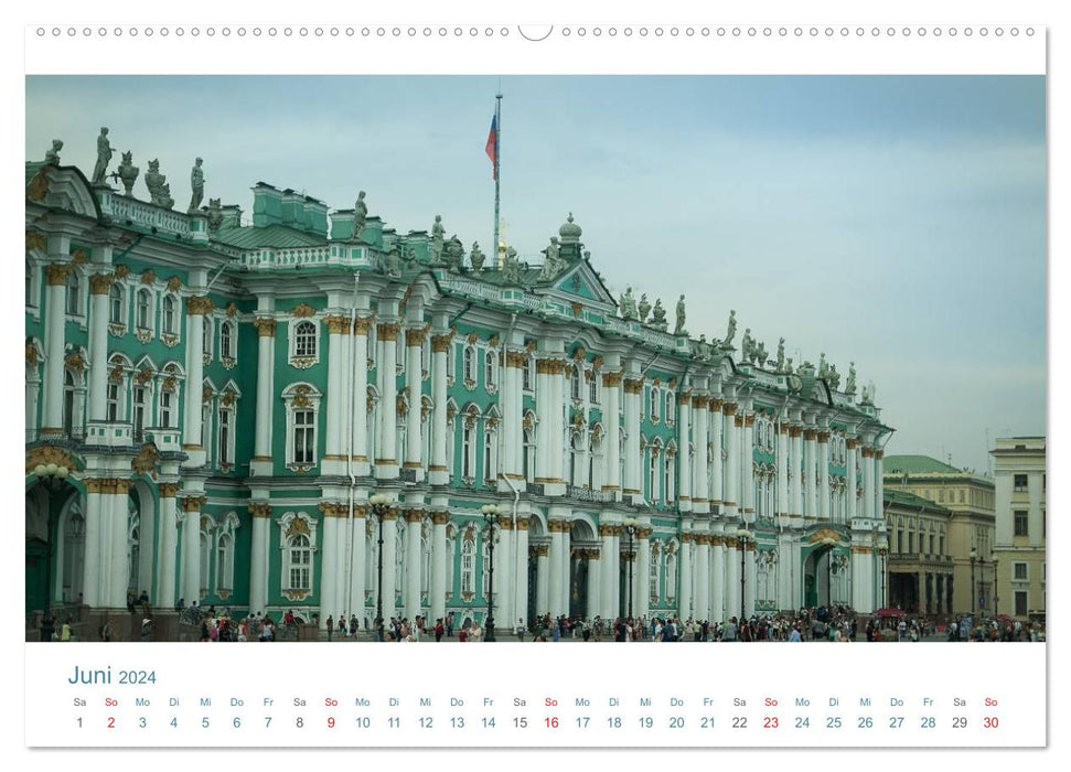 Saint Petersburg - "Venice of the North" (CALVENDO wall calendar 2024) 