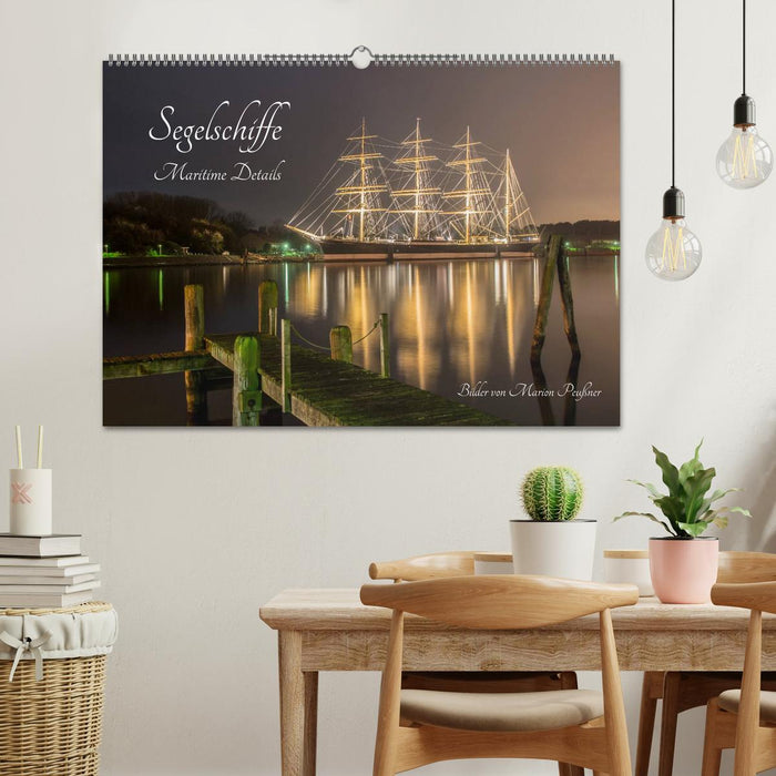 Sailing ships - Maritime details (CALVENDO wall calendar 2024) 