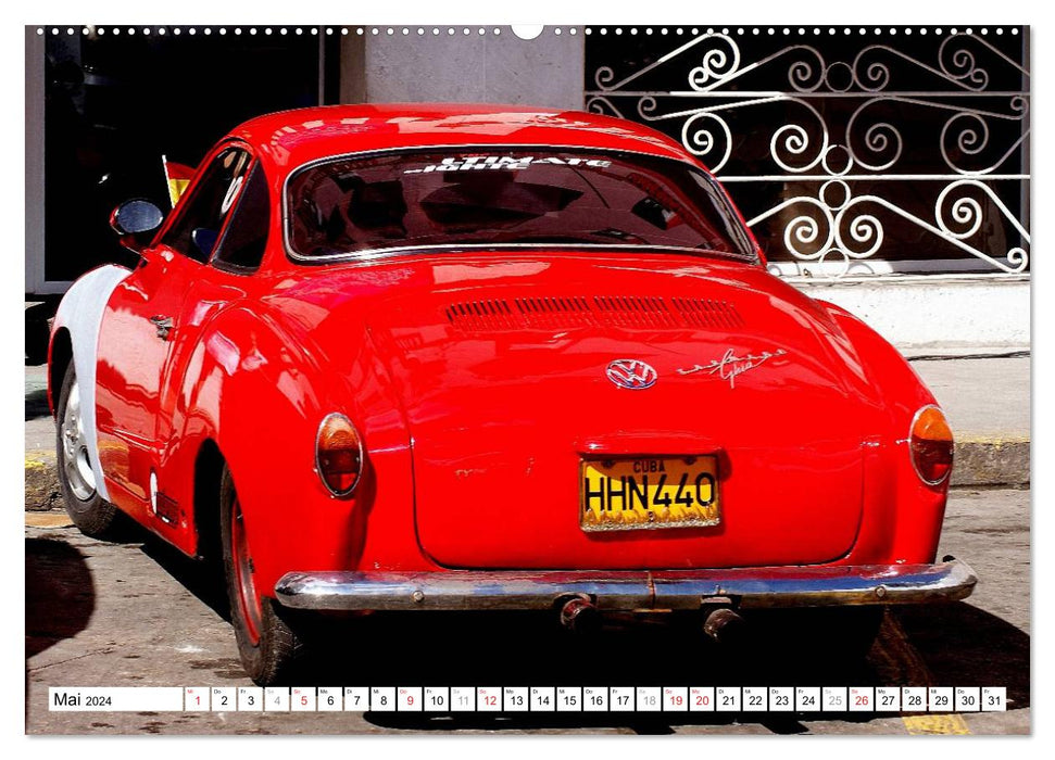 KARMANN GHIA - Car Legends (CALVENDO Premium Wall Calendar 2024) 