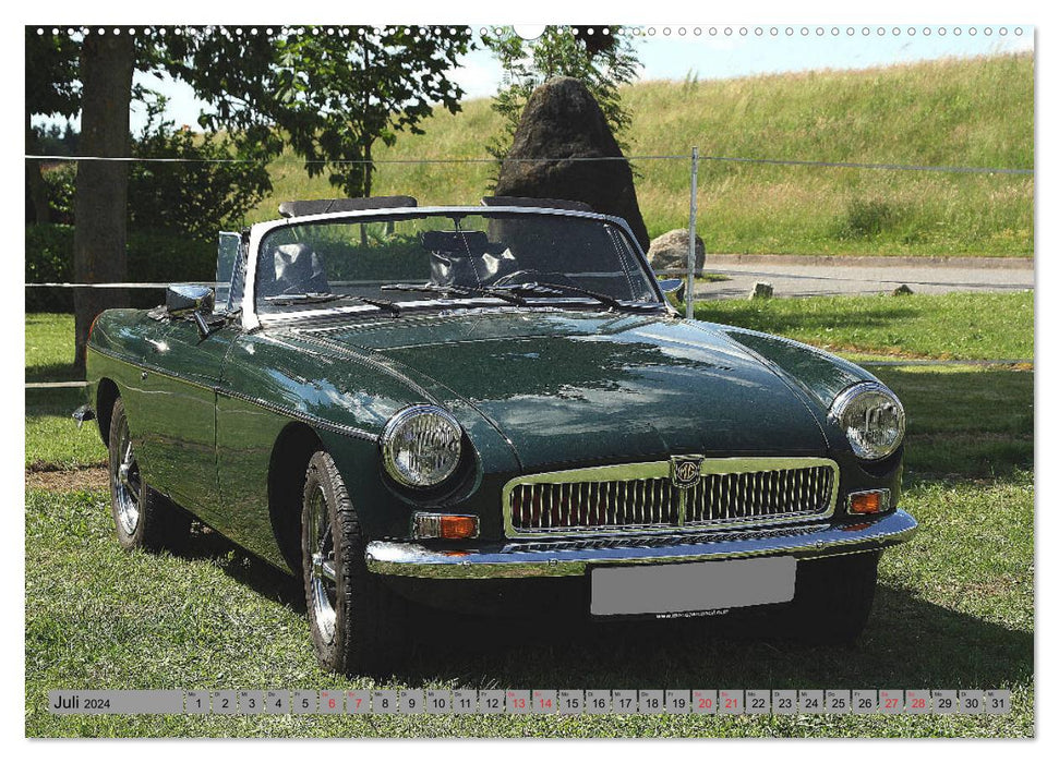 Topless classic car (CALVENDO Premium wall calendar 2024) 