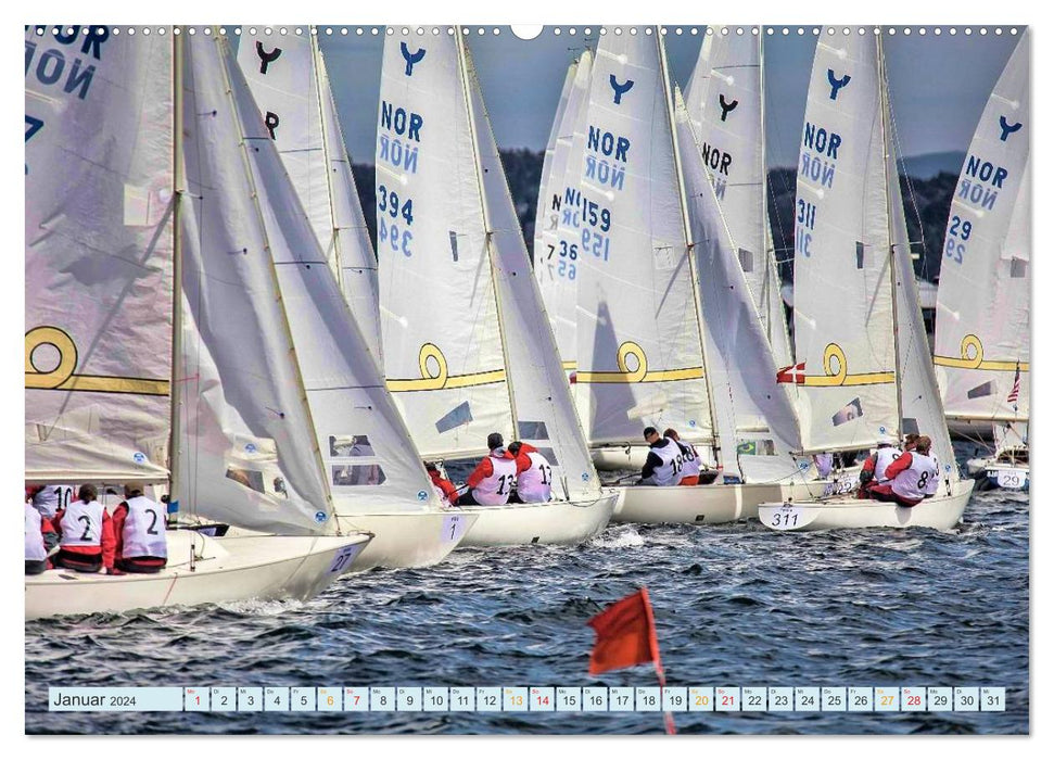 Sailing - freedom and adventure (CALVENDO Premium Wall Calendar 2024) 