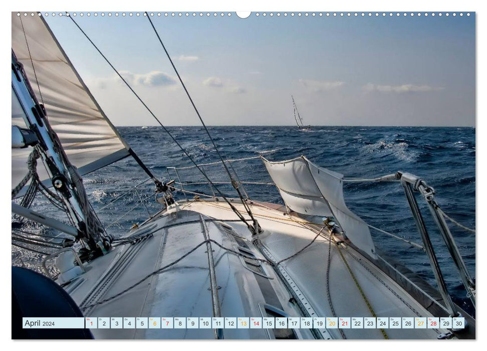 Sailing - freedom and adventure (CALVENDO Premium Wall Calendar 2024) 