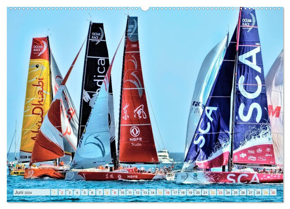 Sailing - freedom and adventure (CALVENDO Premium Wall Calendar 2024) 