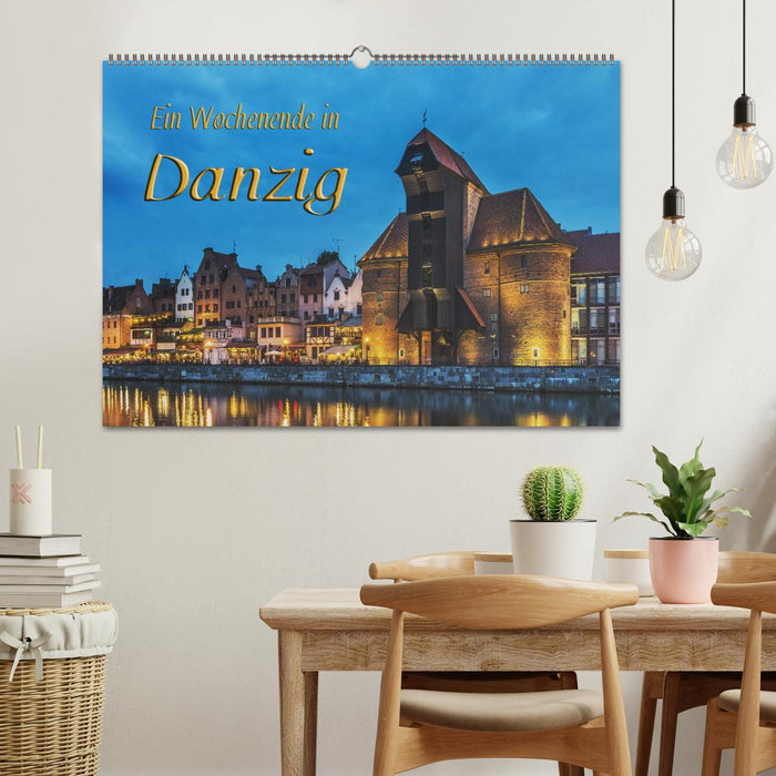 A weekend in Gdansk (CALVENDO wall calendar 2024) 