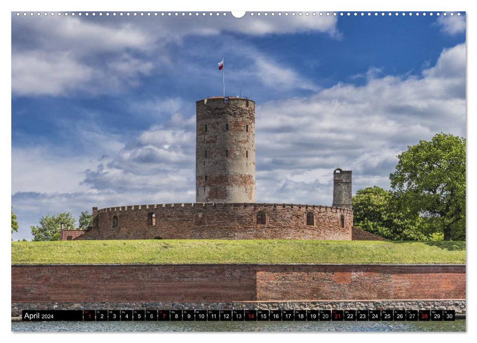 A weekend in Gdansk (CALVENDO wall calendar 2024) 