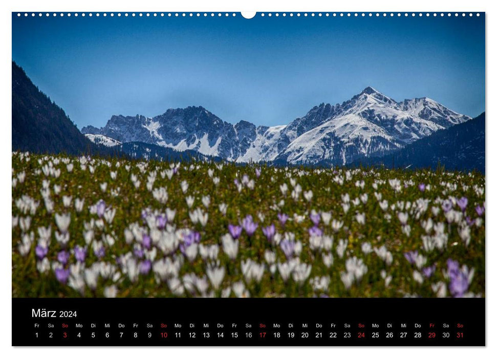 Bergblicke - Karwendel (CALVENDO Premium Wandkalender 2024)