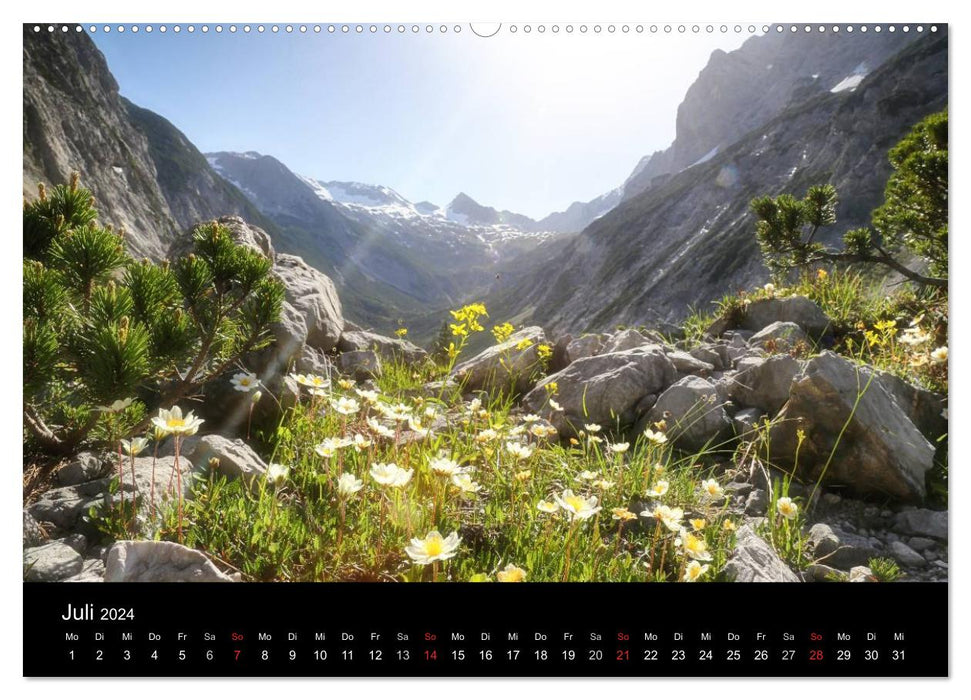 Bergblicke - Karwendel (CALVENDO Premium Wandkalender 2024)