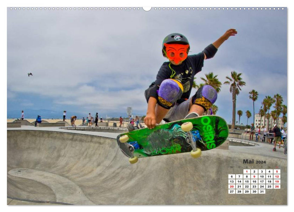 Skater. Skateboarding impressions (CALVENDO wall calendar 2024) 