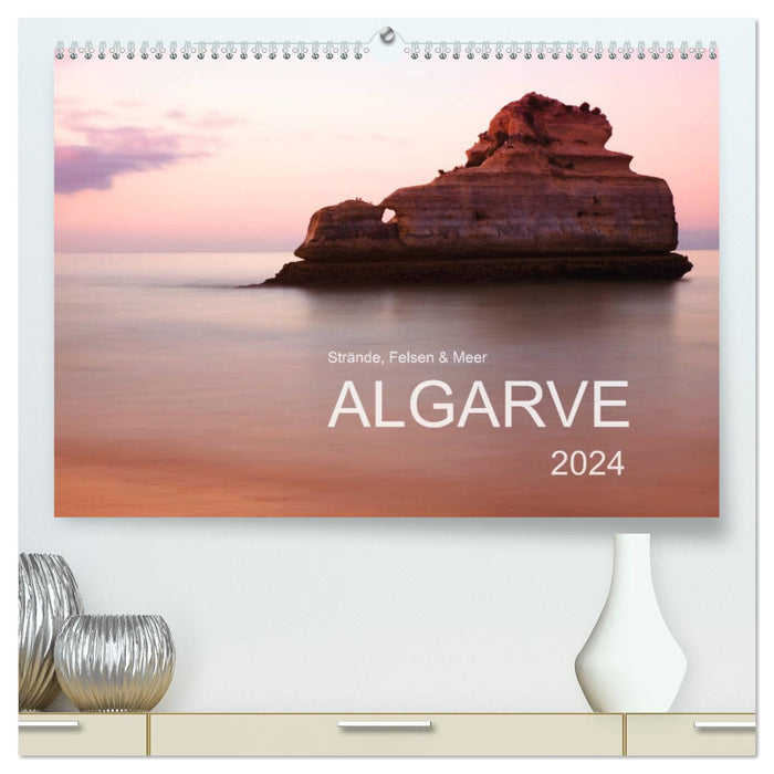 Beaches, rocks and sea - ALGARVE 2024 (CALVENDO Premium Wall Calendar 2024) 