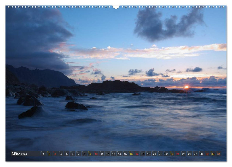 The north of Tenerife (CALVENDO wall calendar 2024) 