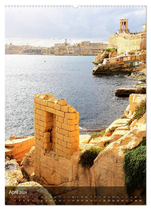 On the road in Malta (CALVENDO Premium wall calendar 2024) 