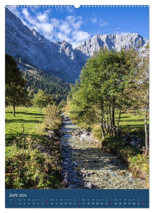 Karwendel - Hinterriss-Eng (CALVENDO Wandkalender 2024)