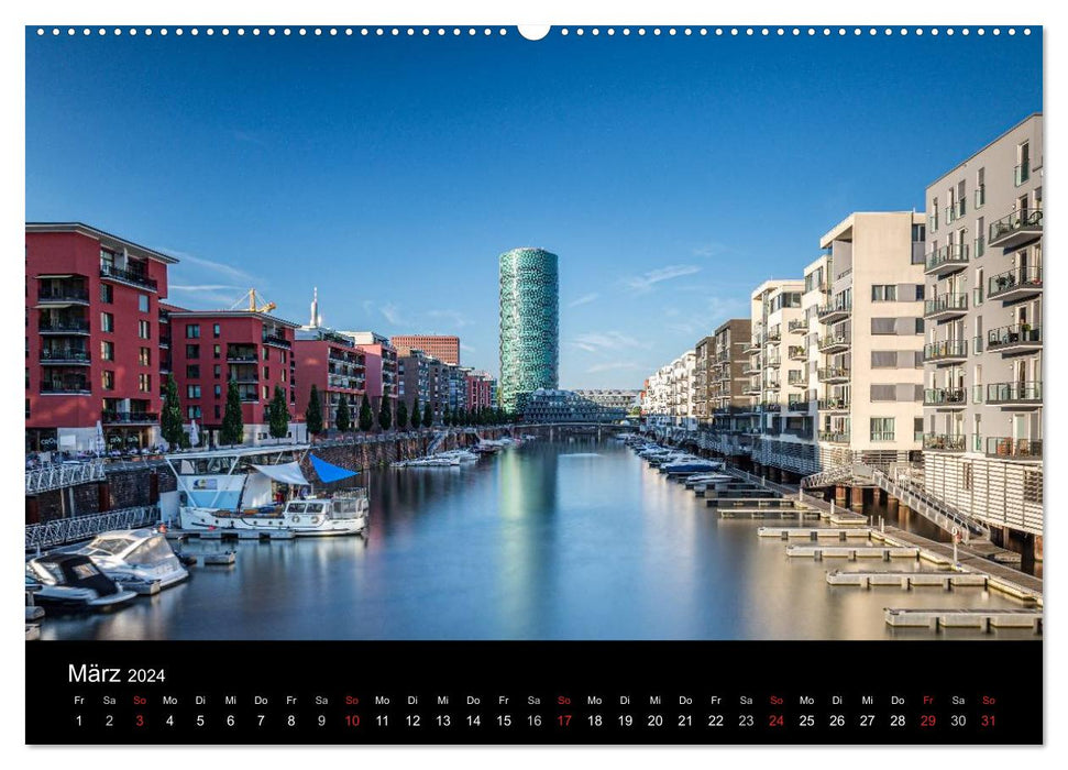 Frankfurt am Main (CALVENDO Premium Wandkalender 2024)