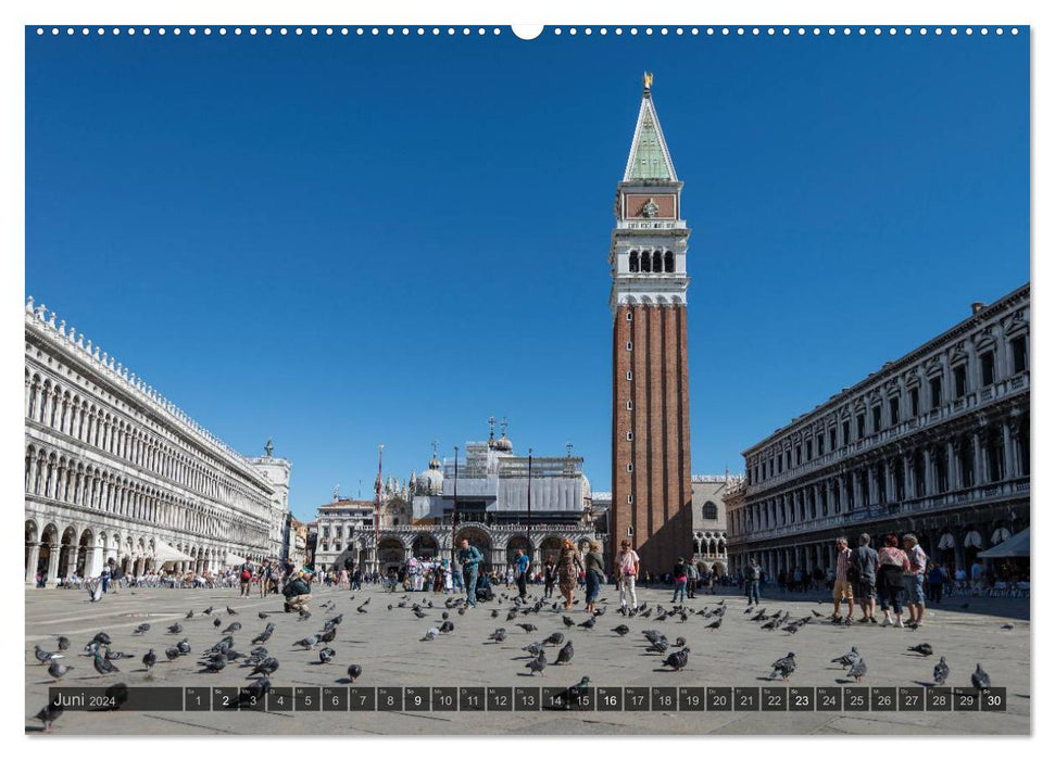 Venedig – Zauber der Lagunenstadt (CALVENDO Premium Wandkalender 2024)