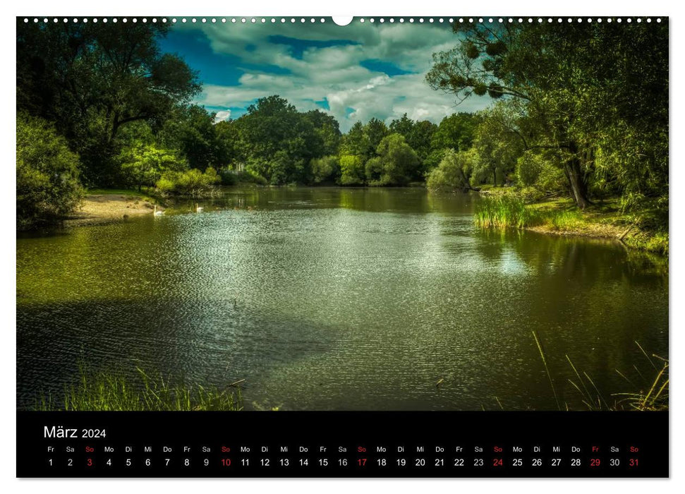 Dessau - Kulturlandschaft (CALVENDO Wandkalender 2024)